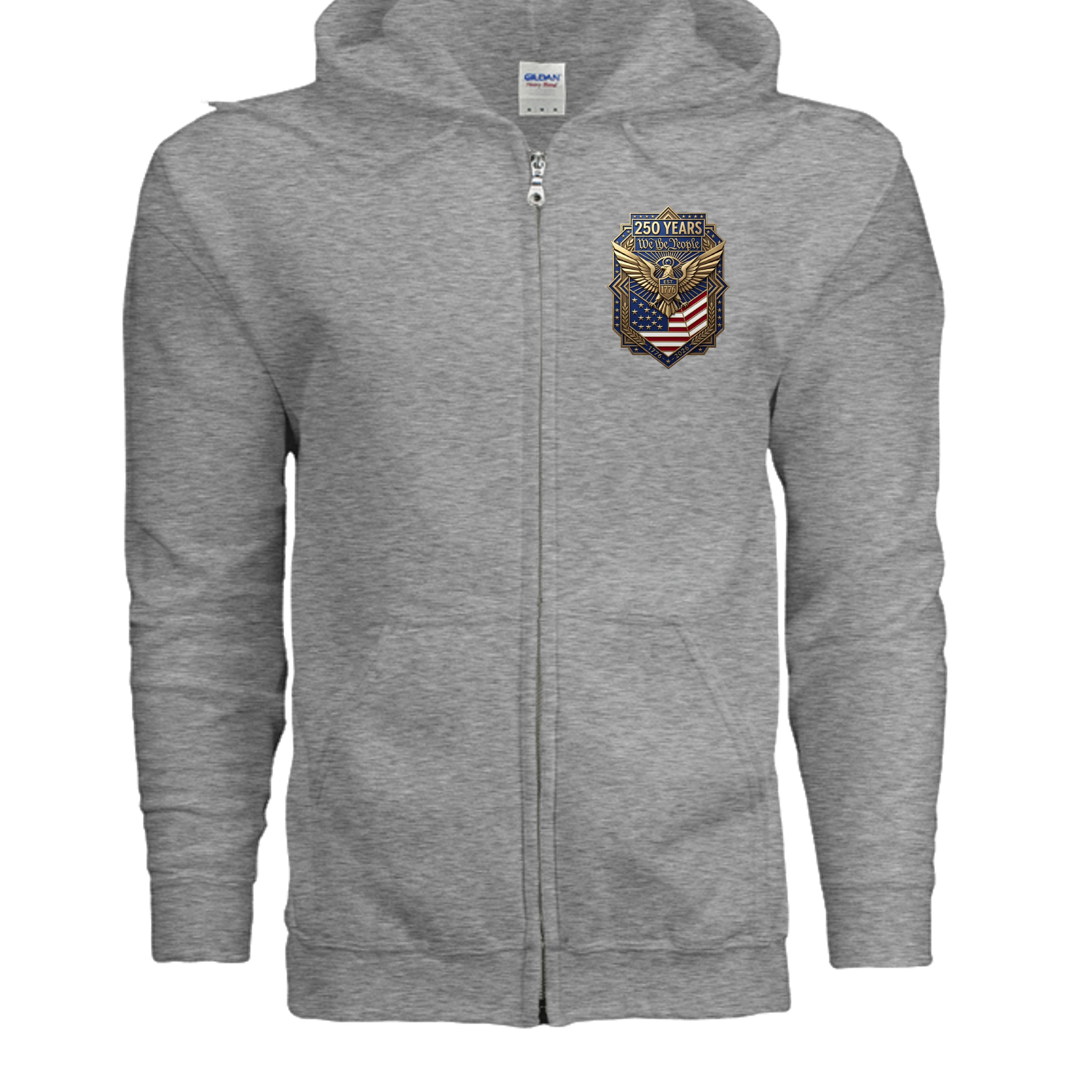 GRAPHITE HEATHER - G186 - FRONT